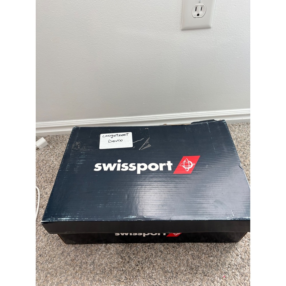 Swissport Men's Safety Trainer Steel Toe Shoes – Blue – Size 14 – New in Box - Picture 7 of 7